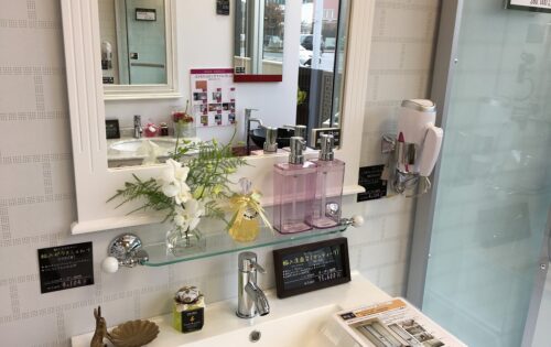 アンティーク洗面台MK-805　施工例