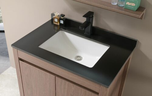 MKクリエーションのモダンスタイル洗面台MK-B3B　シンタードストーン製天板