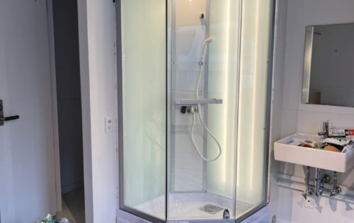 MKクリエーションの完全防水シャワーユニットMK-050SB　施工例